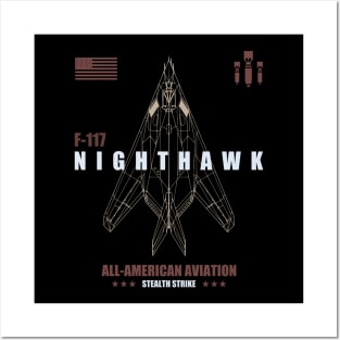 F-117 Nighthawk Posters and Art